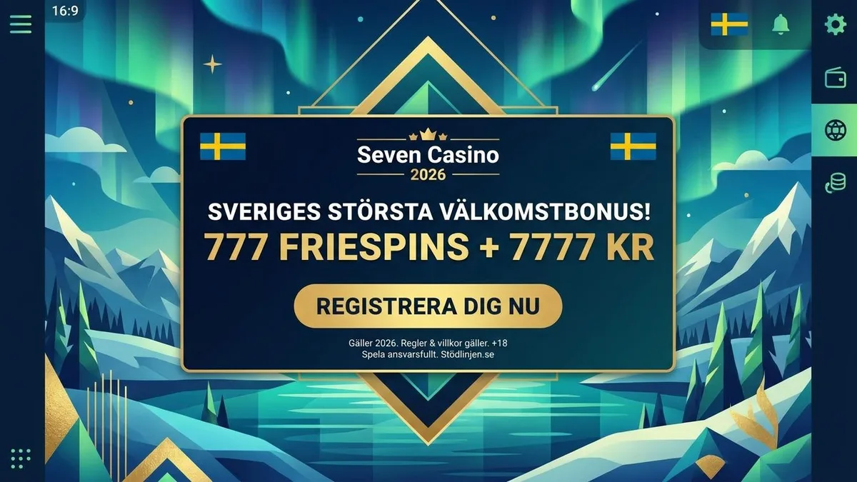 Registrera konto med bonus
